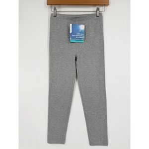NWT Coolibar Monterey Summer UPF 50+ Gray Leggings Sz M Youth Stretchy